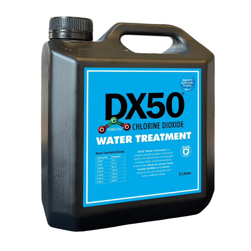 DX50 Water Tank Treatment 2Ltr bottle