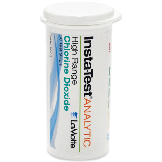 Chlorine Dioxide insta-test, High range 0-500ppm