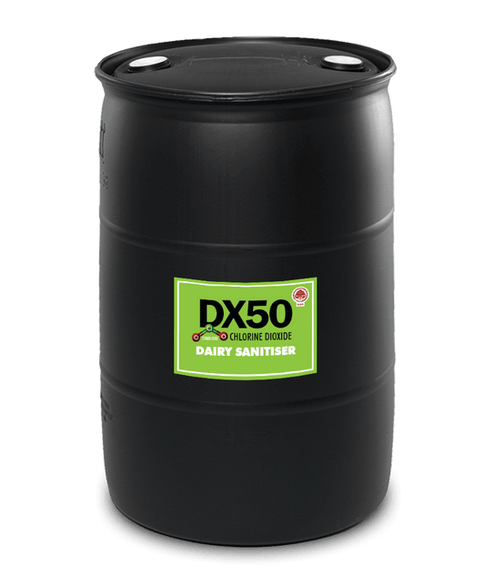 DX50 Dairy Sanitiser - DX50 Chlorine Dioxide