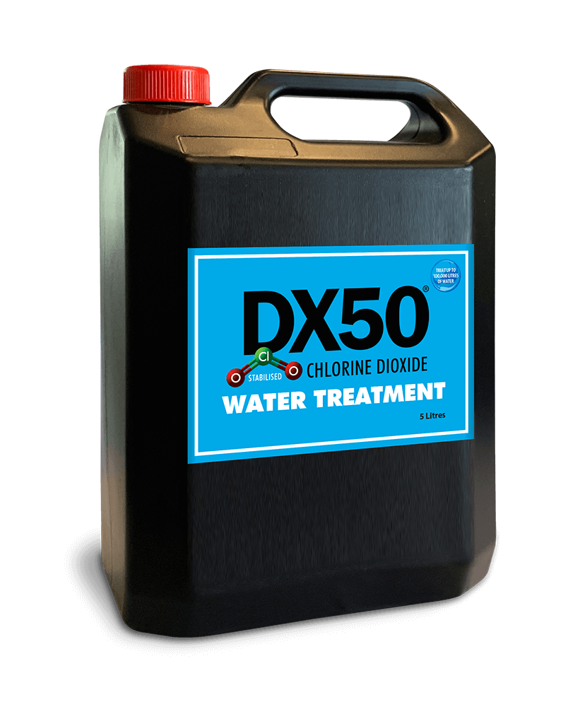 DX50 Water Tank Treatment 5Ltr container