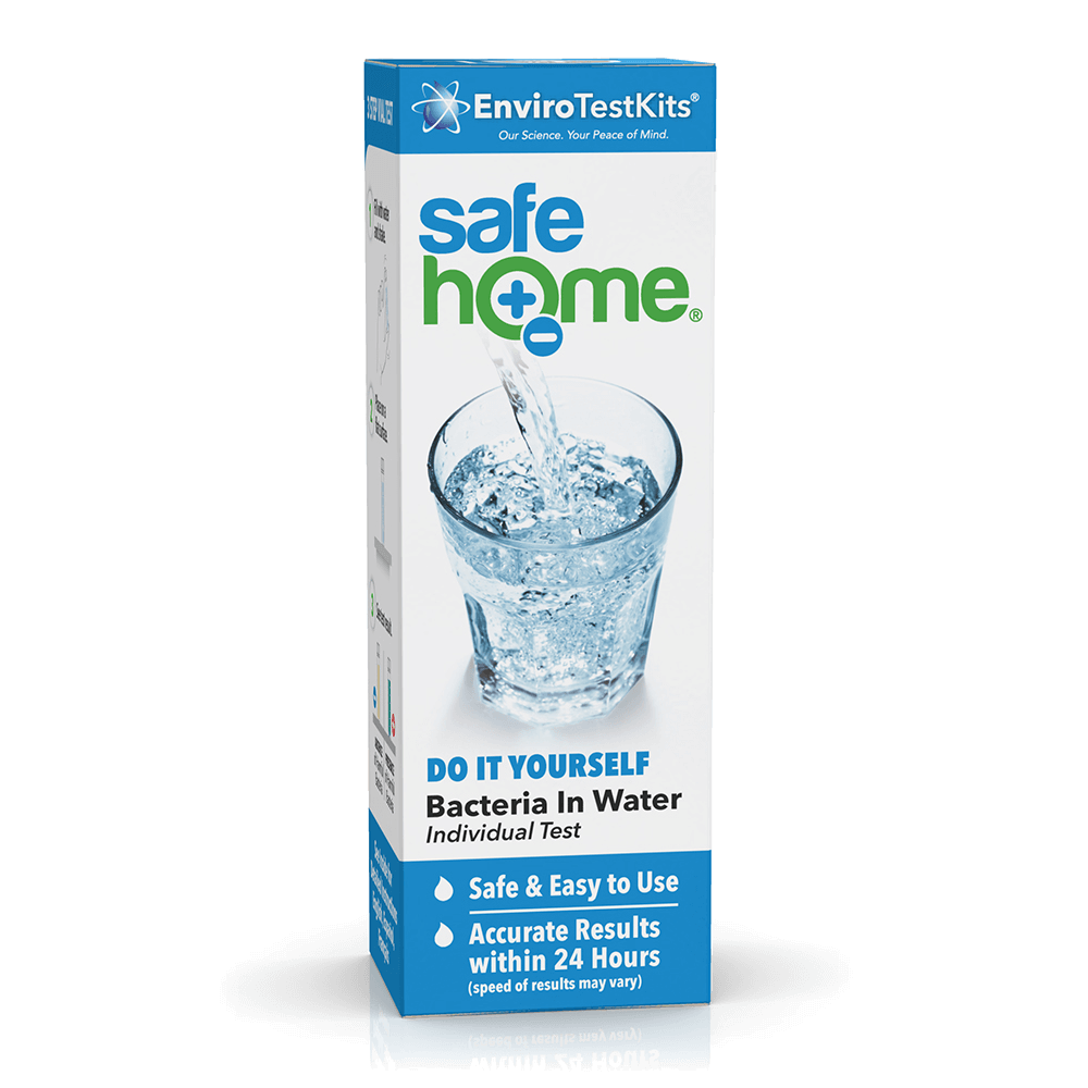 Safe Home® Bacteria in Drinking Water Test Kit - (YOU TEST AT-HOME)