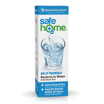 Safe Home® Bacteria in Drinking Water Test Kit - (YOU TEST AT-HOME)