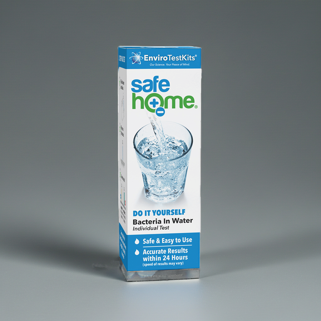 Safe Home® Bacteria in Drinking Water Test Kit - (YOU TEST AT-HOME)