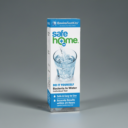 Safe Home® Bacteria in Drinking Water Test Kit - (YOU TEST AT-HOME)