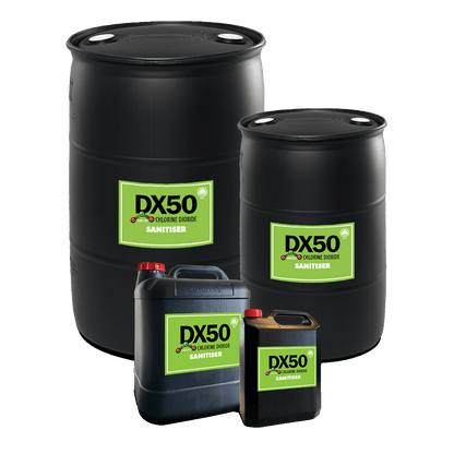 DX50 Sanitiser - DX50 Chlorine Dioxide
