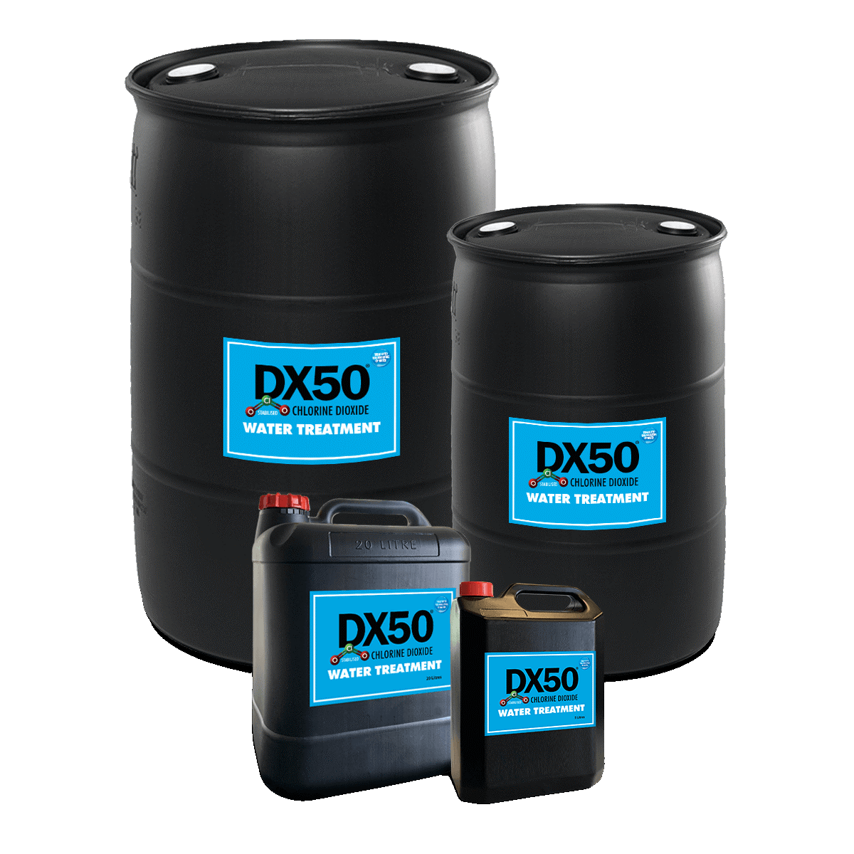 DX50 Water Tank Treatment - DX50 Chlorine Dioxide