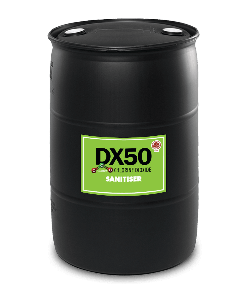 DX50 Sanitiser | Biogro Certified Organic – DX50 Chlorine Dioxide