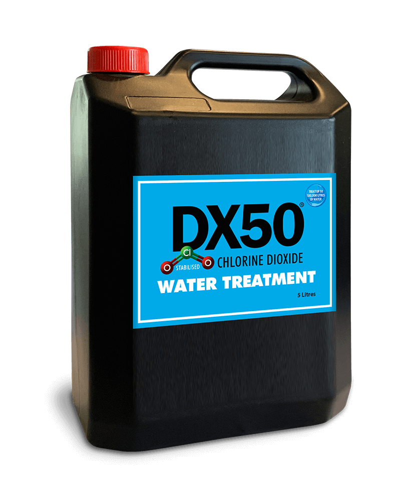 DX50 Water Tank Treatment 5Ltr- DX50 Chlorine Dioxide